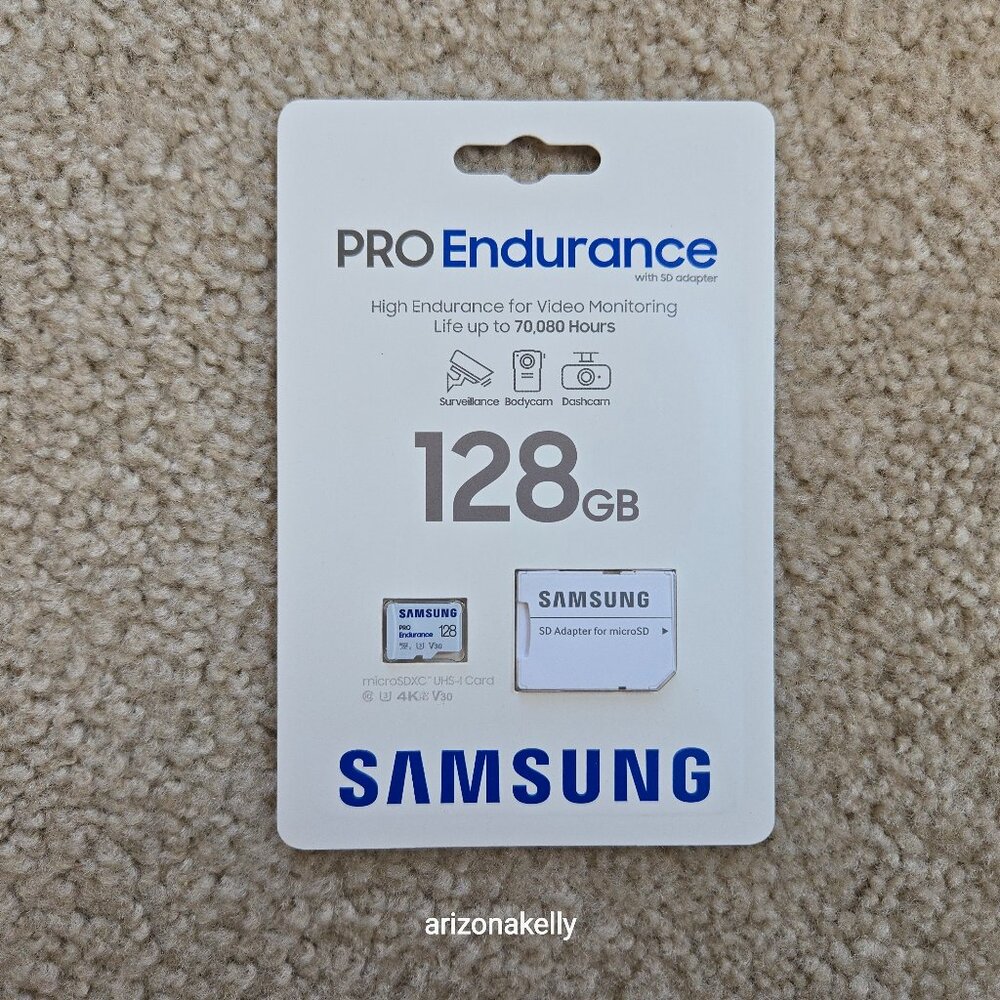 NIB Samsung ProEndurance 128GB Memory Card